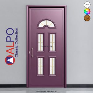 Алуминеив панел за врата АЛПО 2207-41