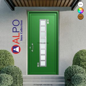 Алуминиево пано за врата Алпо 6028