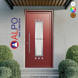 Пано за врата от алуминий АЛПО 6044