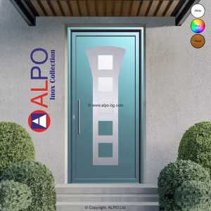 Алуминиев панел за врата АЛПО 6055