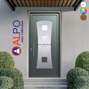 Алуминиево пано за врата ALPO 6065