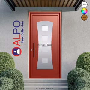 Пано за врата от алуминий АЛПО 6067