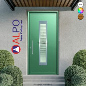 Термоизолационно пано за врата от алуминий АЛПО 6116