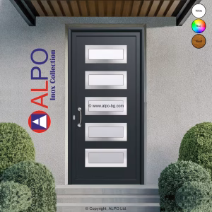 Термоизолационен алуминиев панел за врата АЛПО 6127