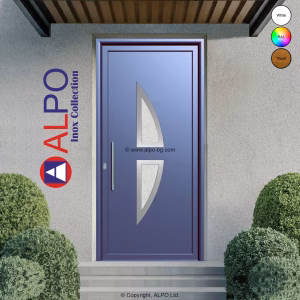 Термоизолационно алуминиево пано за врата ALPO 6132