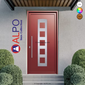 Алуминиево пано за врата АЛПО 6150