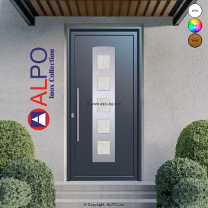 Панел за врата от алуминий АЛПО 6156