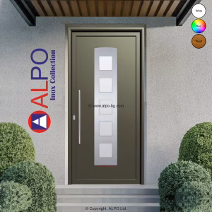 Алуминиев панел за врата АЛПО 6157