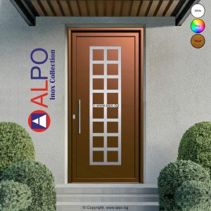 Пано за врата алуминиево 6180