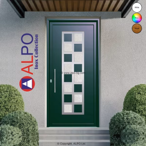 Алуминиев панел за врата АЛПО 6184