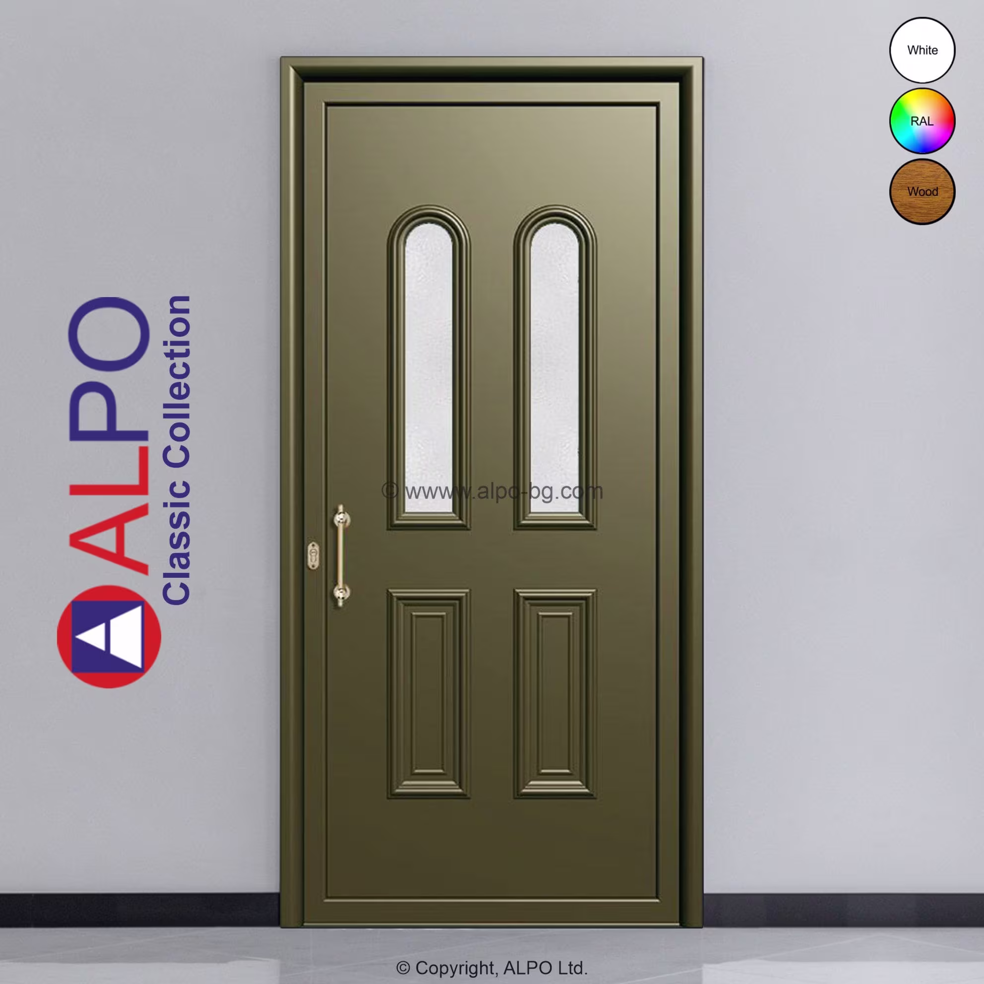 Термоизолационен панел за врата ALPO 2443