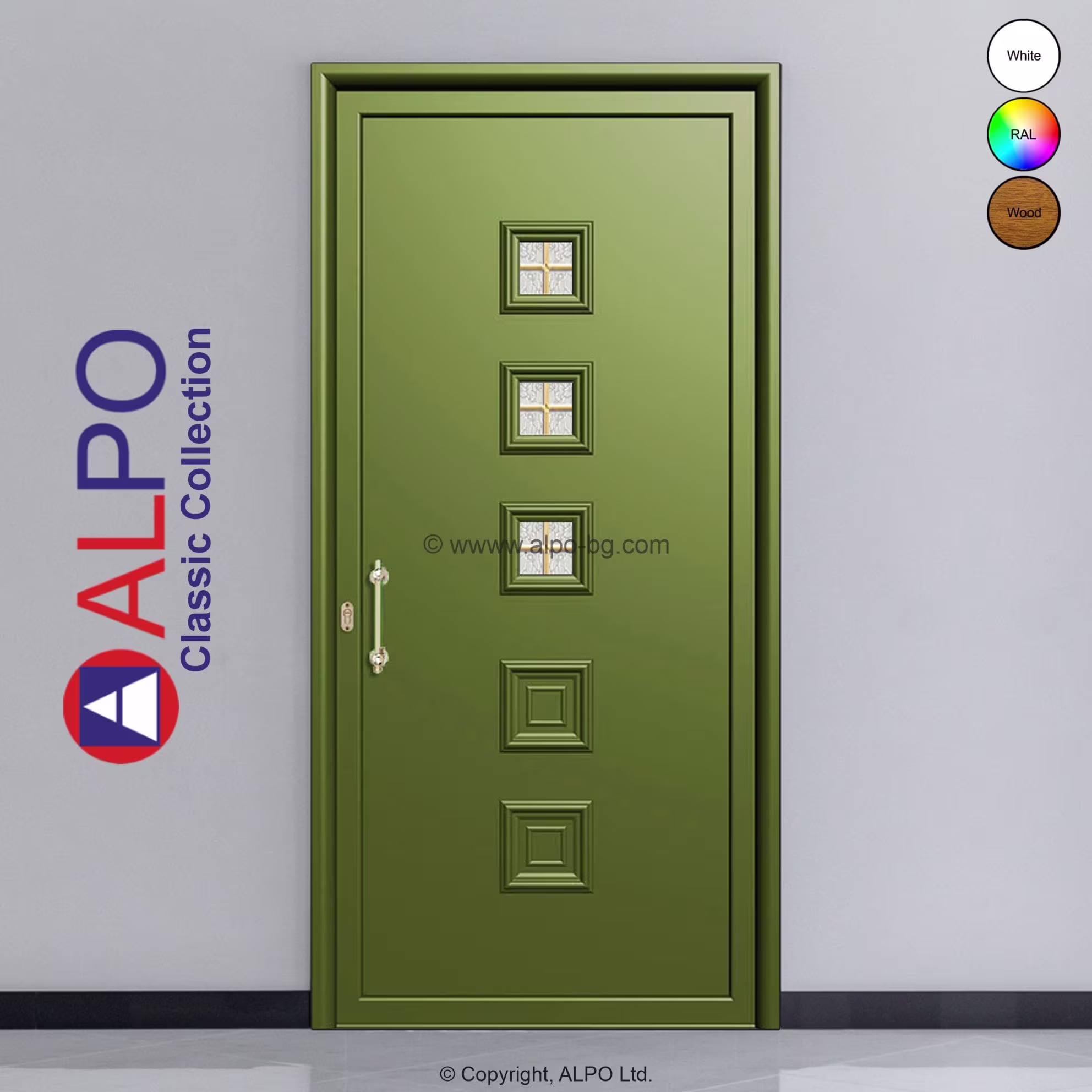 Панел за врата АЛПО 3394