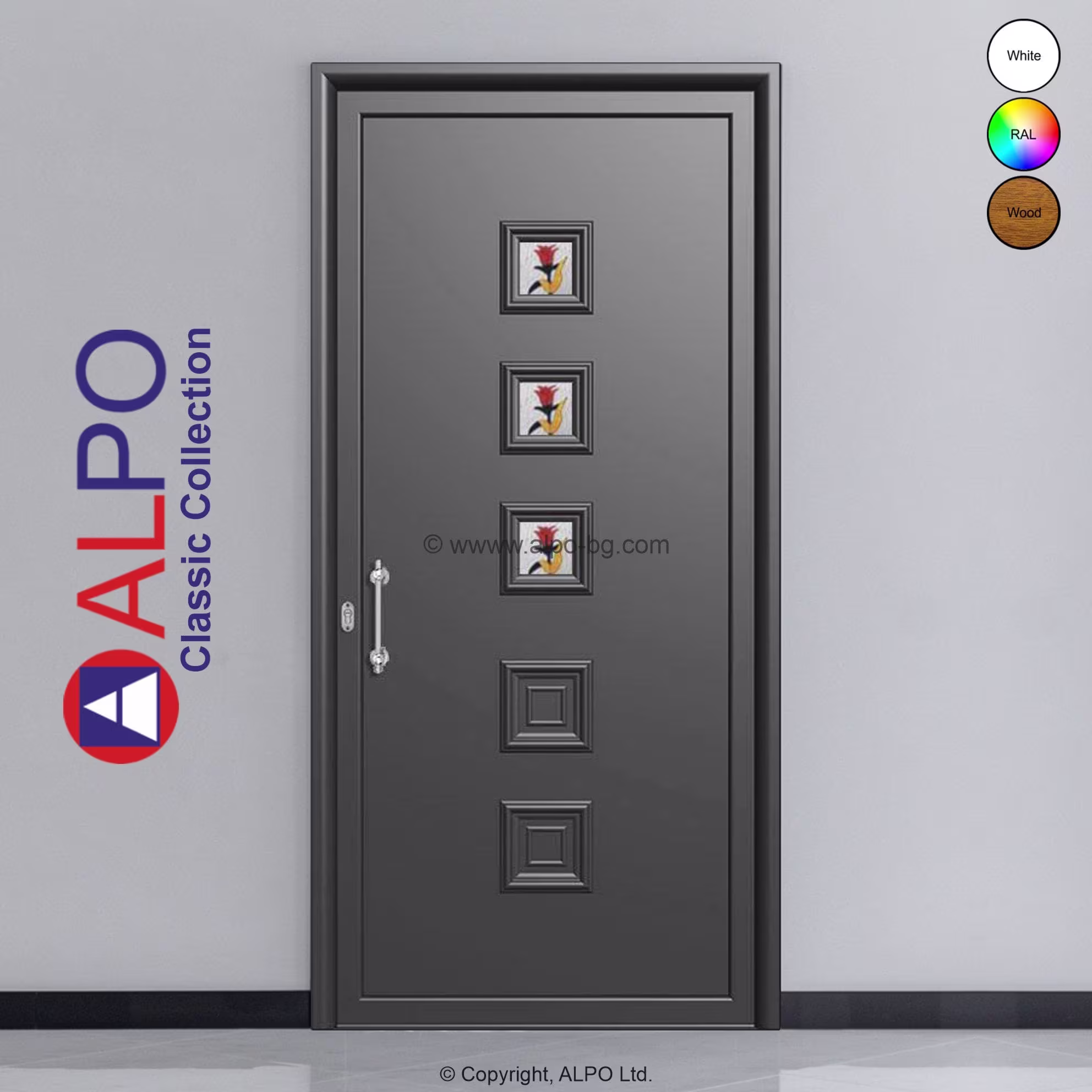 Алуминиев термоизолационен панел АЛПО 3396