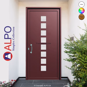 Панел за врата от алуминий ALPO 8024