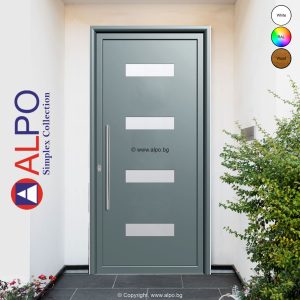 Пано за врата от алуминий Алпо 8051