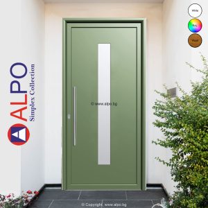 Пано за врата от алуминий Maт АLPO 8111