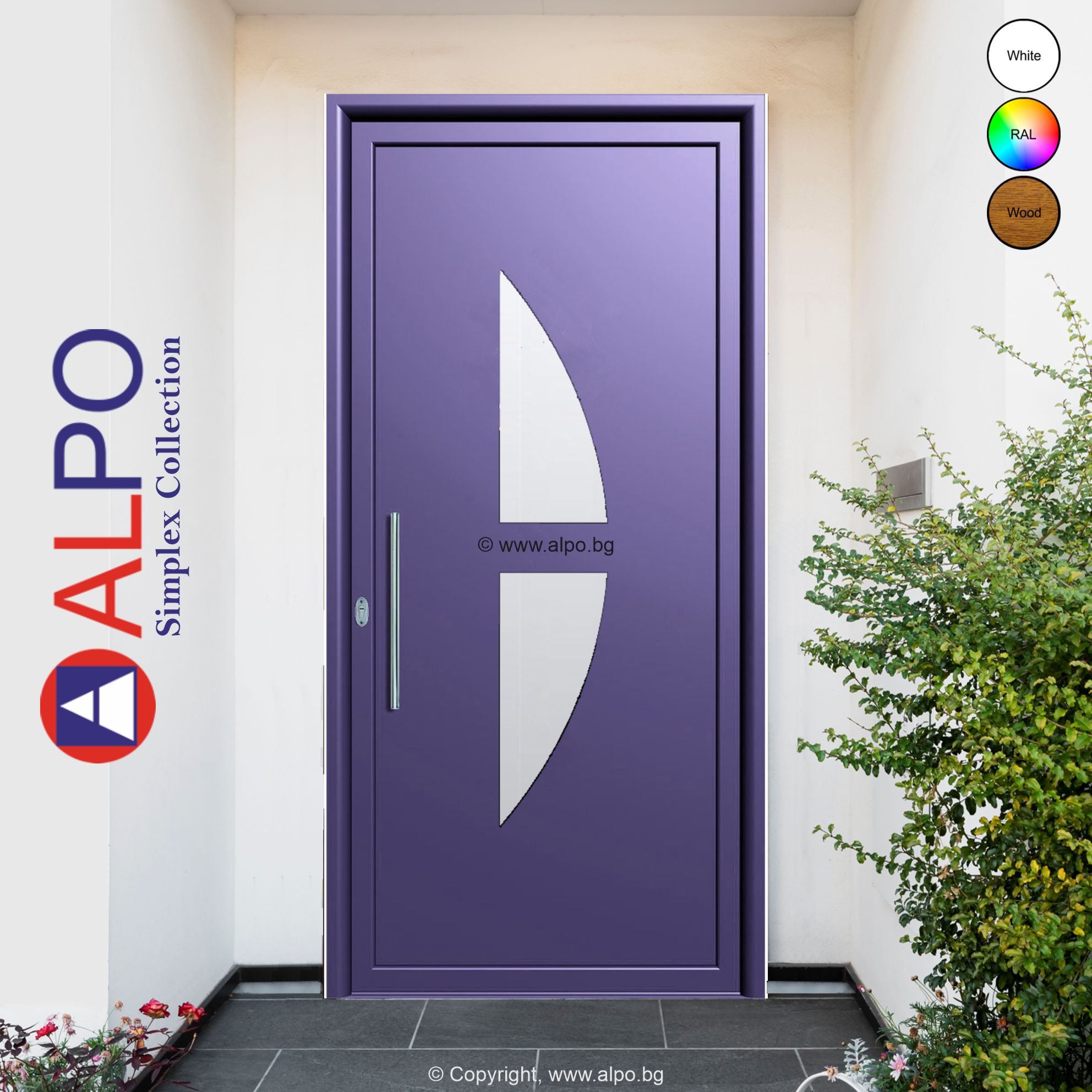 Пано за врата АLPO 8131