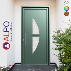 Алуминиево пано за врата ALPO 8132