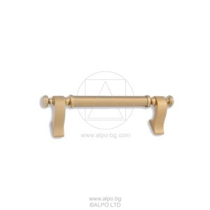 Красива дръжка за врата - златиста