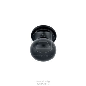 Дръжка за врата - топка- черна