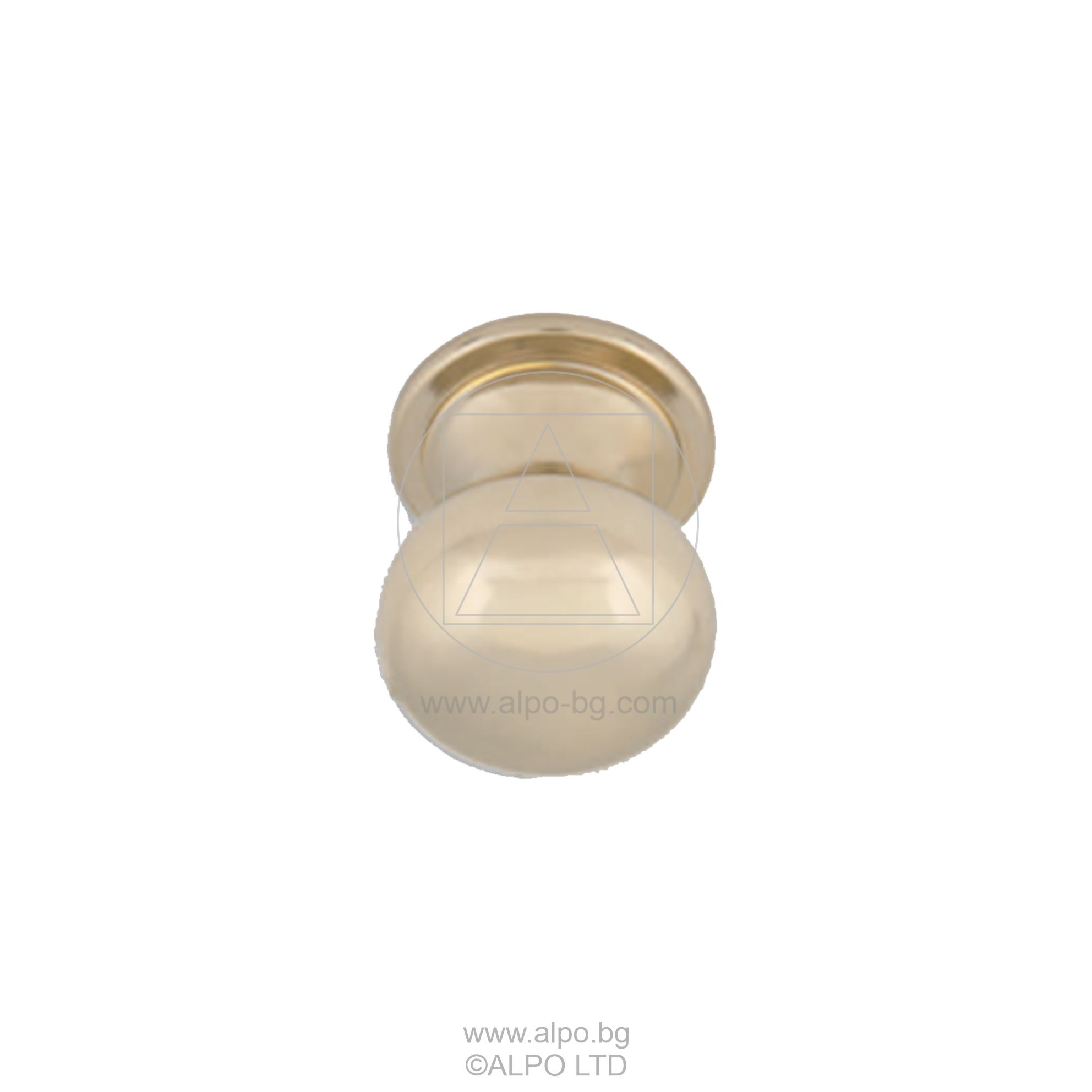 Красива фиксирана дръжка за врата - златиста