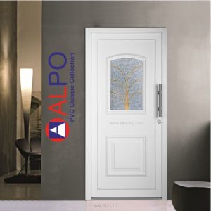 High-quality uPVC door panel ALPO PVC Classic Collection 4307