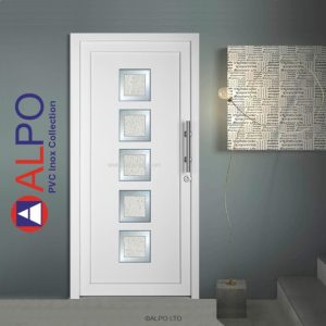 Висококачествена PVC врата с панел ALPO PVC Classic Collection №7016