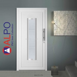 Висококачествена PVC врата с панел ALPO PVC Classic Collection №7046