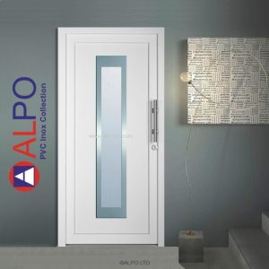 Висококачествена PVC врата с панел ALPO PVC Classic Collection №7115