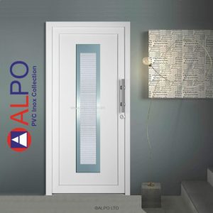 Висококачествена PVC врата с панел ALPO PVC Classic Collection №7116