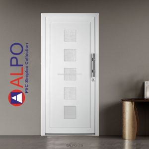 Beautiful door with PVC panel ALPO PVC Simplex Collection #9012
