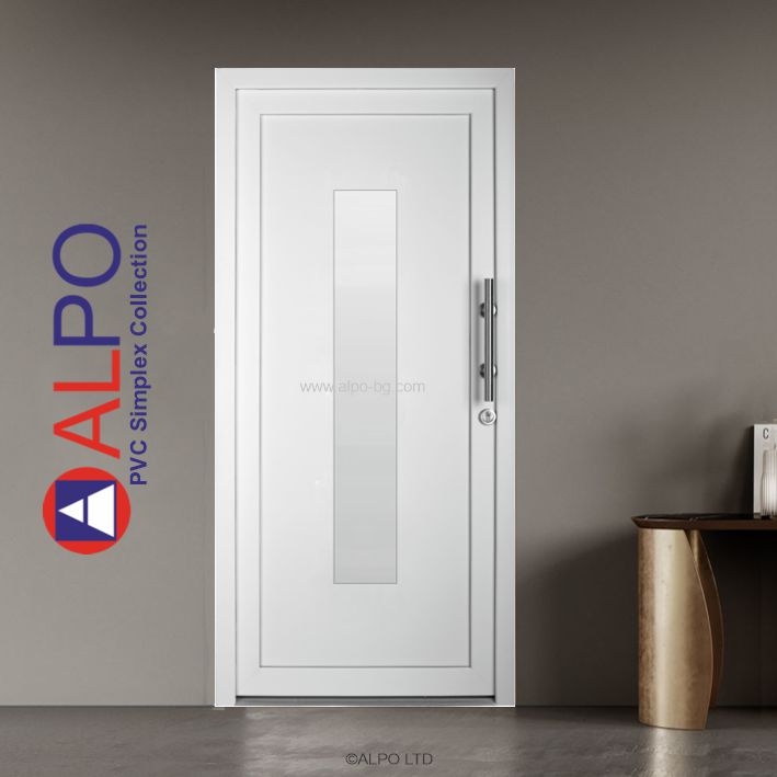 Beautiful door with PVC panel ALPO PVC Simplex Collection #9041